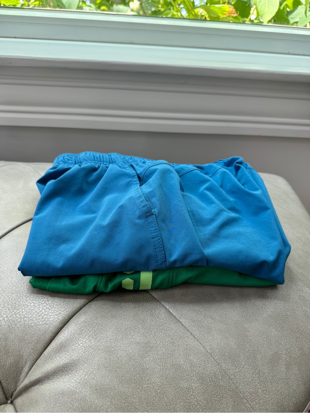 Kid’s 10 Pairs All In Motion Athletic Black Blue  Red Sports Shorts Bundle 10/12